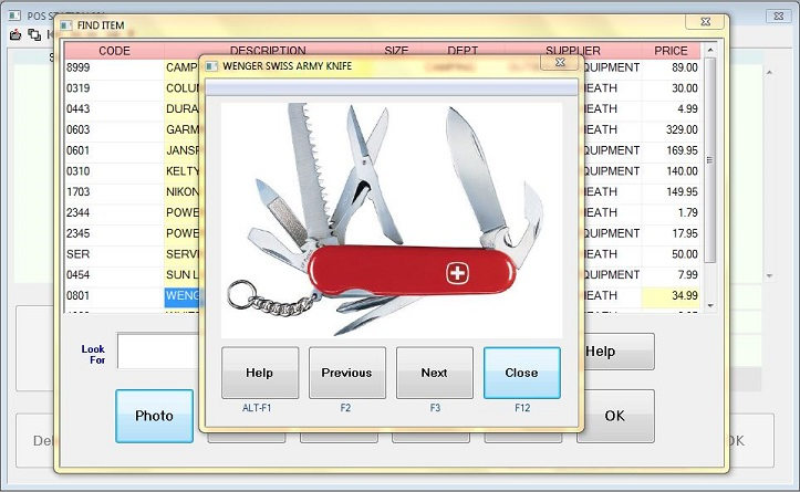 screenshot of Retail Plus Point Of Sale